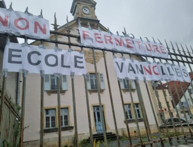 Fermeture de l’école Vannolles